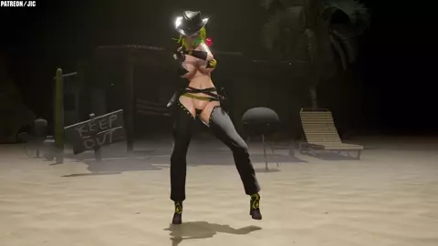 RWBY Yang Dancing