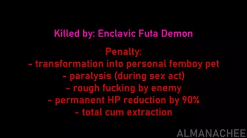 Succubus Futa Demon after player lost over her (PMV | Femdom | VAM)