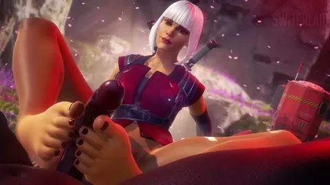 Apex Legends - Loba Footjob