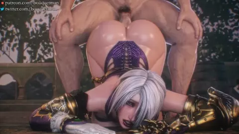 Ivy gets taken from behind. [Bouquetman]