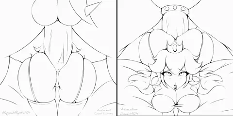 Peach gets railed by Bowser [zonen404] (MagicalMysticVA Voice)