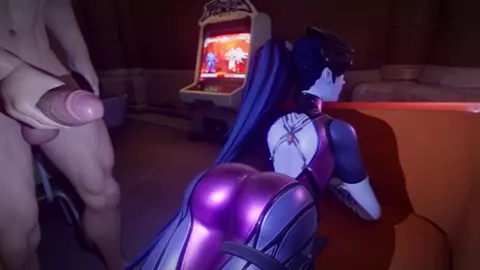 Widowmaker Teasing Her Booty
