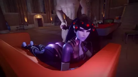 Widowmaker Teasing Her Booty