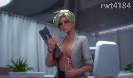 "Dr. Ziegler finishes off the physical with an oral extraction." [Rwt4184]