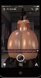 Cheating my bf with that big black guy - Second Life