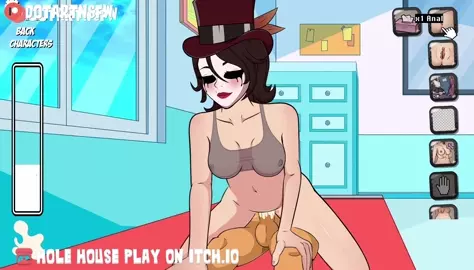 Mad Moxxi Reverse Cowgirl Riding- Hole House