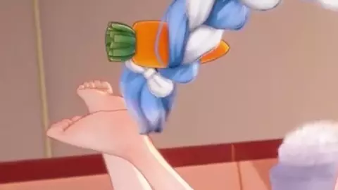 Bad Lil Bunny! Feet PMV! Cuck View!