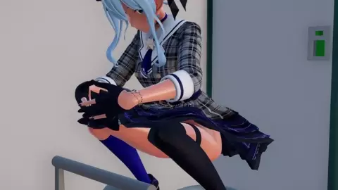 Suisei getting invaded [ishuK_MMD]