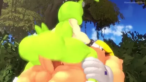 Surge Riding Wario