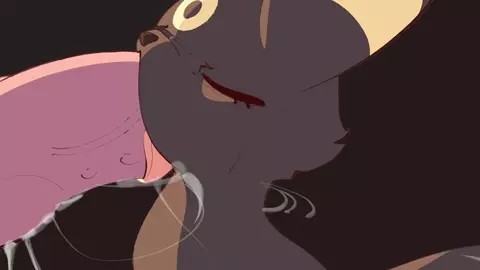 Umbreon breeds with thick human cock