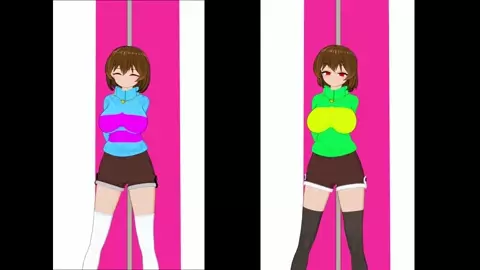 Frisk and Chara's rabbit hole