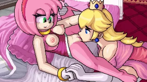Peach Licking Amy's Pussy