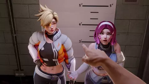 Intro + Tracer & D.Va Part 1 [Topless][TheCount][NO WM]