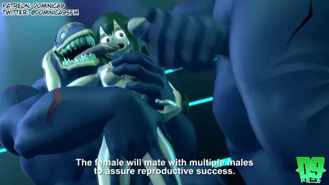 Tsuyu gets Bred on the Discovery Channel