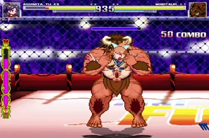 Ashimiya Yu Take On Minotaur