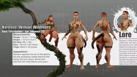Original Character Lore - Nareena (Willow) Wildthorn
