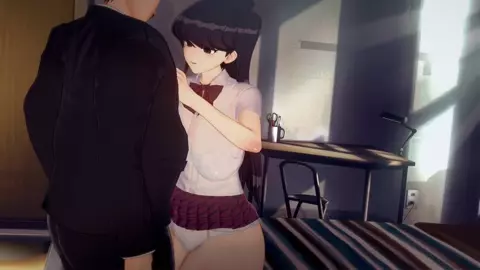 Komi-San's House alone