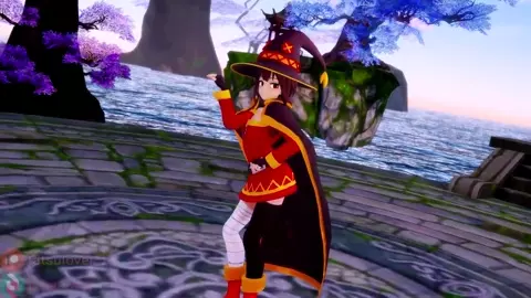 【R-18 MMD】 AOA - Еxcuse me - Megumin