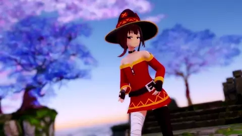 【R-18 MMD】 AOA - Еxcuse me - Megumin