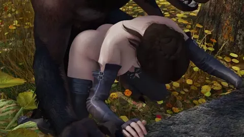 Goth vampire fucked by werewolf [Lizard3469]