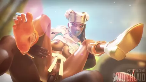 Apex Legends - Lifeline Fucked in Full Nelson