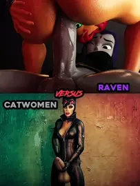 (Futa) Catwomen vs Raven (WIS)