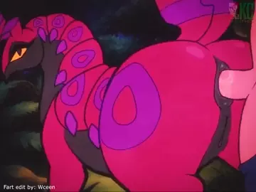 Scolipede Farting on Cock while Getting Fucked (Fart edit by Wceen)