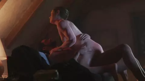 Allowed to be horny. (naked) [SmuttyTris][Vyet3D]