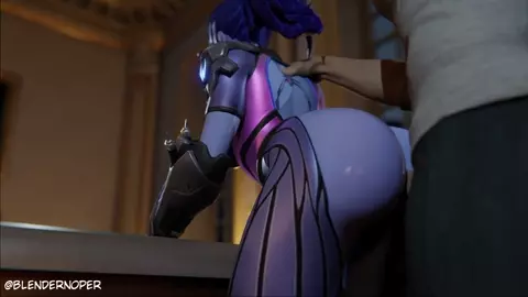 Widowmaker countering a dive