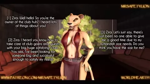 Zira bred in a Club (Mrsafetylion)