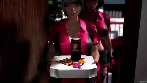 Umemaro 3D Pizza Takeout Obscenity II