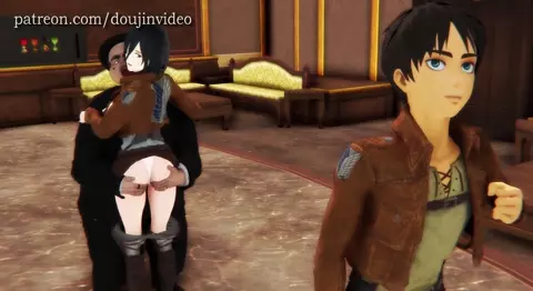 Mikasa Ackerman's Cuckolding - ミカサ・アッカーマンの寝取られ Attack on Titan - 進撃の巨人 Part 4