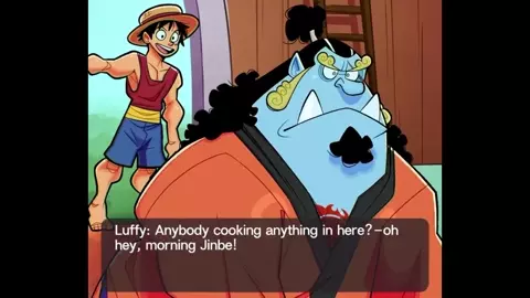 jinbe and luffy