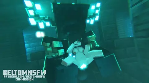 Warden commission - Minecraft ANIMATION (BeltomNSFW)