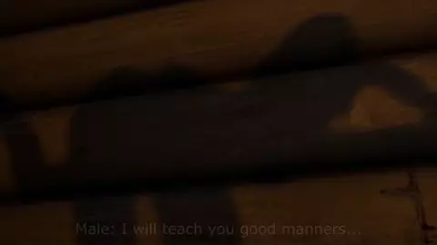 Ciri Spanked by the Baron