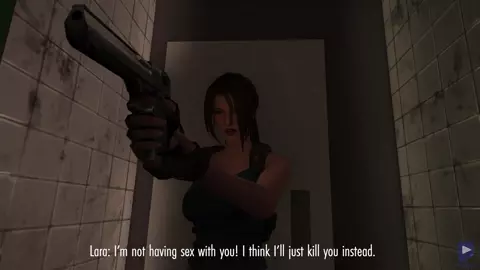 Lara Croft Vs. The Hideous Hermit [Podgey]