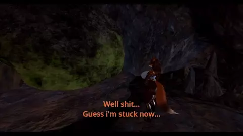 Cave exploration [second life] [furry]