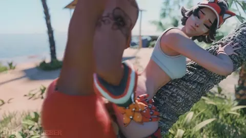 Kiriko At The Beach [StealthClobber]