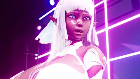 Hot Dark Elf Eleonor gets gangbanged