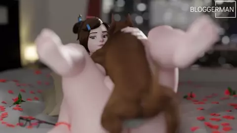 Mei teaches her Puppy how to use her