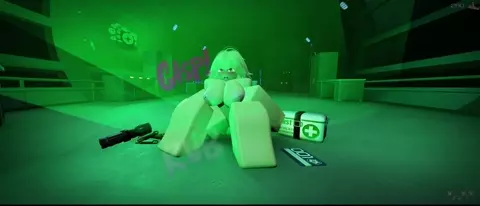 girl masturbates in Roblox pressure (mirumimi)