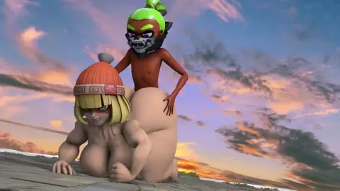 Inkling Boy fucks Min Min in Super Smash Brothers