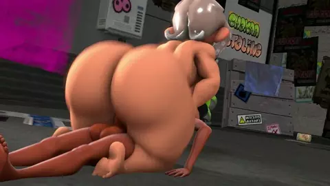 Inkling Boy fucks Agent 8 (Side Order DLC)