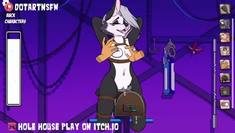 Loona Dripping Wet Pussy Rope Bondage Spanking - Hole House Game