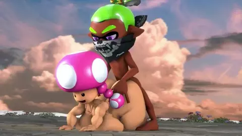 Inkling Boy fucks Toadette