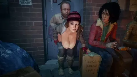 Lester helps feed some of the homeless population of Los Santos. [Yellowbea]