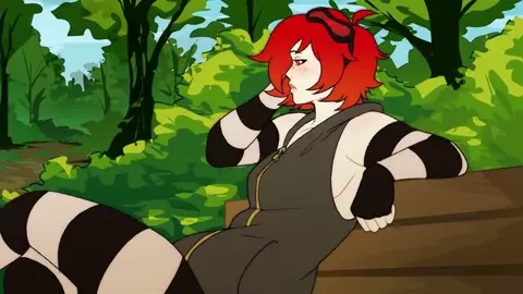 Sexy Redhead Gets Fucked On Bench~! [Bufón] (MagicalMysticVA Voice)