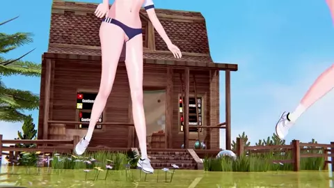 【KKS／MMD】Masked bitcH emilia Ram Rem