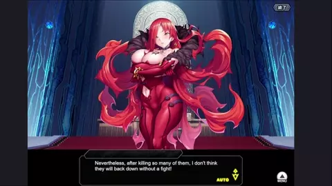 [Queen of Prison Flame] Astaroth H-scene 02 (Taimanin RPGX ENG MTL)