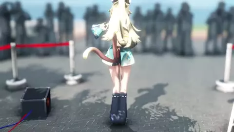 Cat Girl Kirara Striptease - Lap Tap Love